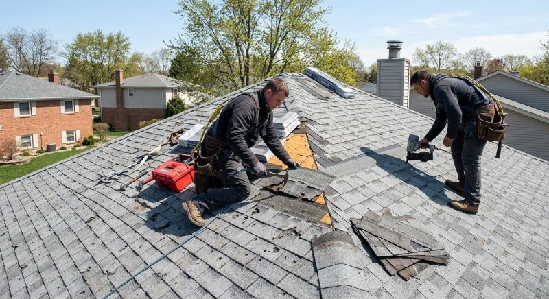 House Roof Repair in Saint Leonard, MD