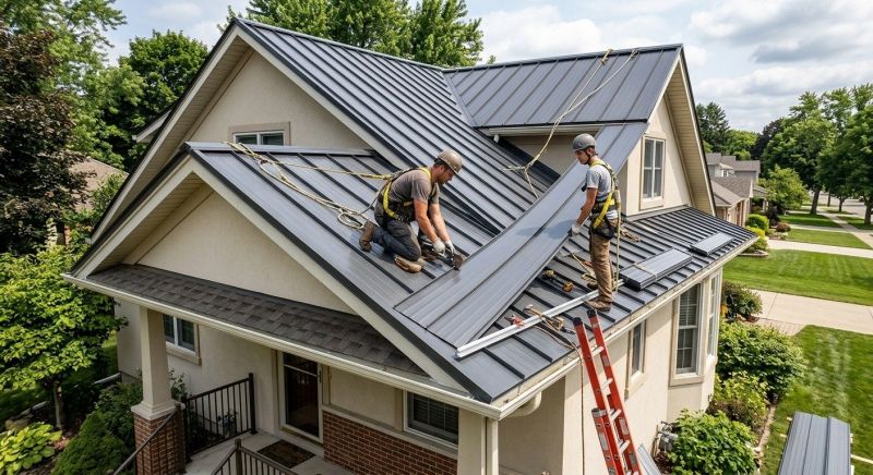 Metal Roof Installation in Calvert County, MD