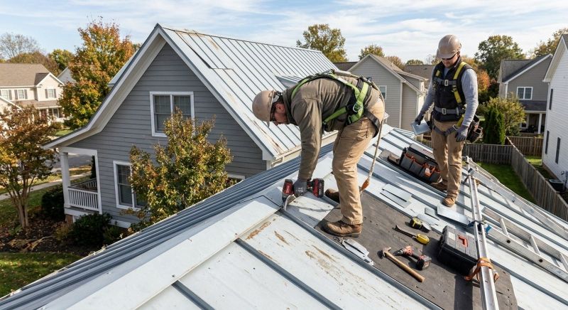Metal Roof Repair in Great Mills, MD
