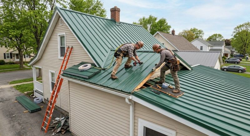 Metal Roof Repair in Owings, MD