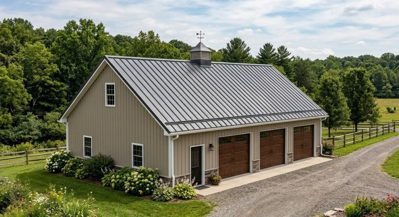 Pole Barn Roof Repair in Owings, MD