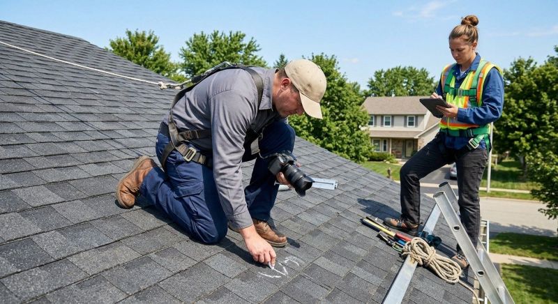 Roof Damage Inspection in Calvert County, MD
