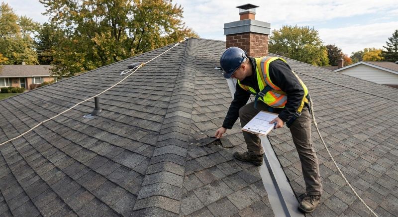 Roof Damage Inspection in Dunkirk, MD