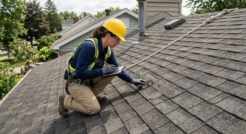 Roof Damage Inspection in Prince Frederick, MD