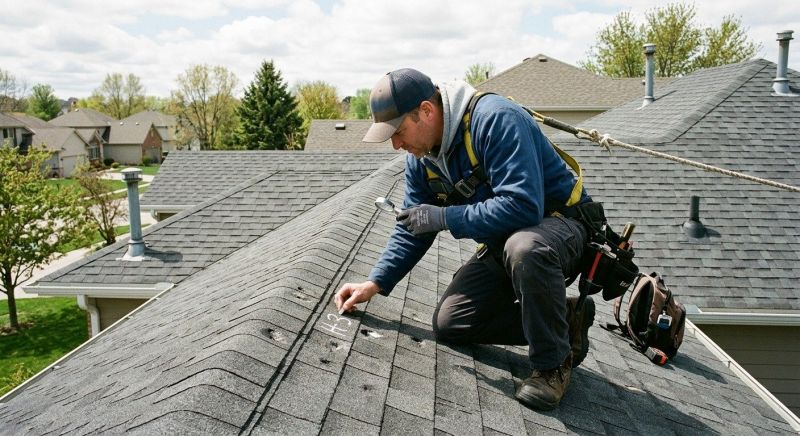 Roof Damage Inspection in Upper Marlboro, MD