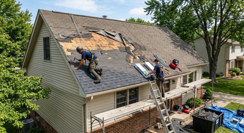 Roof Damage Repair in California, MD