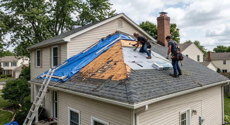 Roof Damage Repair in Deale, MD
