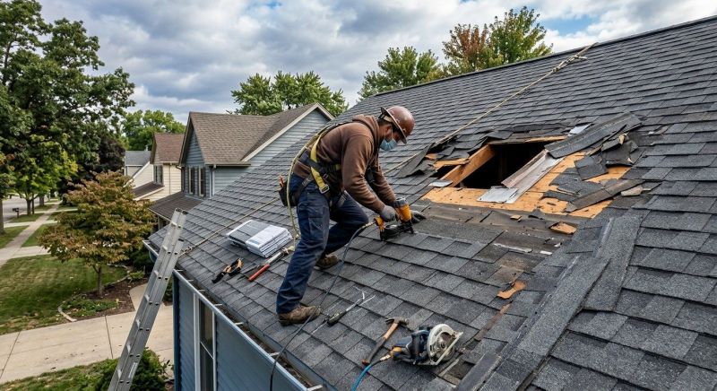 Roof Damage Repair in Shady Side, MD