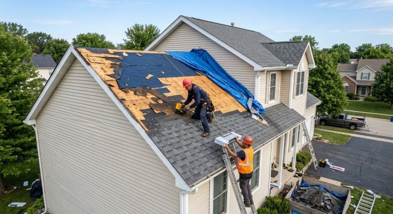 Roof Damage Restoration in Leonardtown, MD