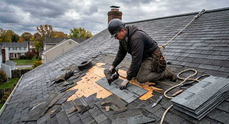 Roof Damage Restoration in Leonardtown, MD