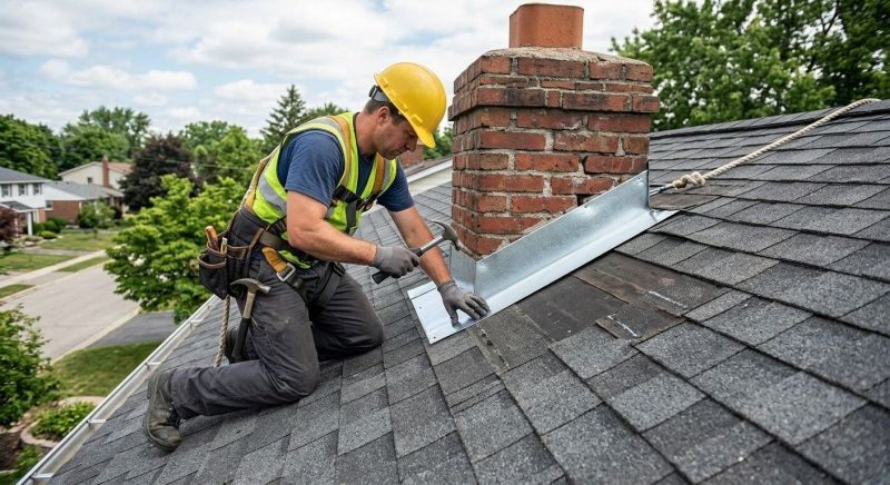 Roof Flashing Installation in Leonardtown, MD