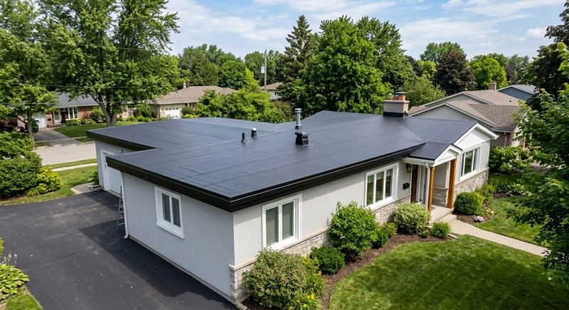 Rubber Roof Installation in Prince Frederick, MD