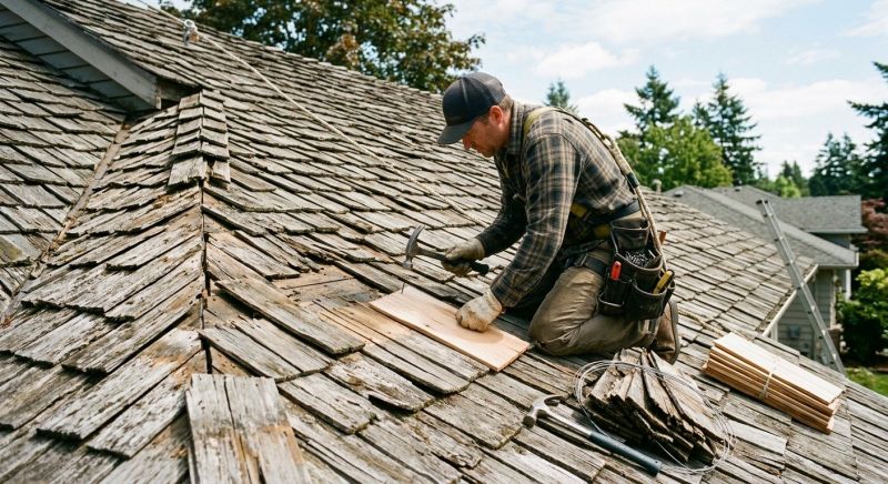 Shake Shingle Repair in Dunkirk, MD