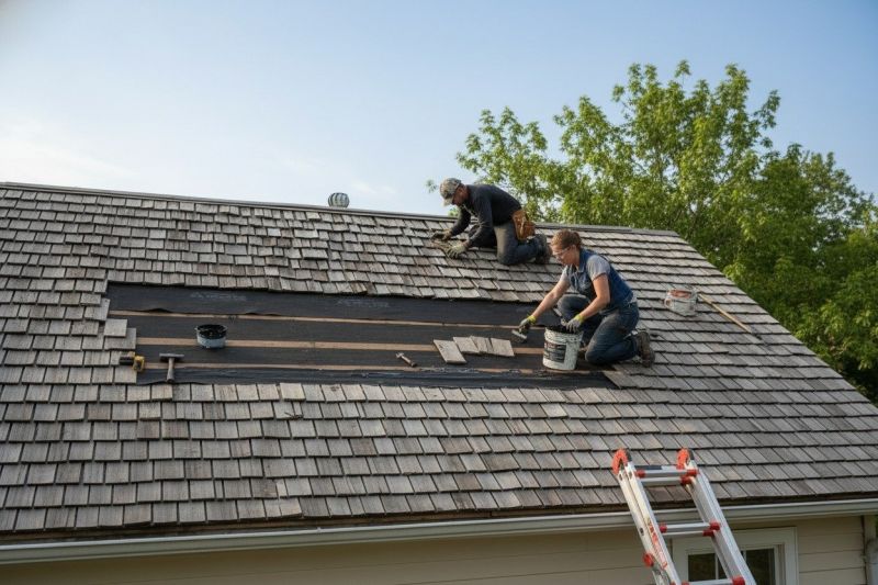 Shake Shingle Repair in Lusby, MD