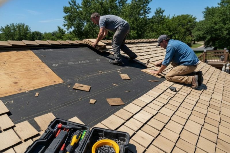 Shake Shingle Repair in Owings, MD