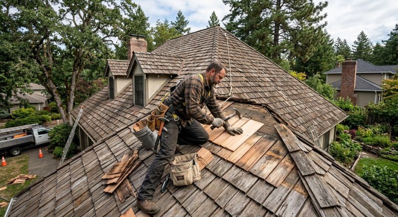 Shake Shingle Repair in Waldorf, MD