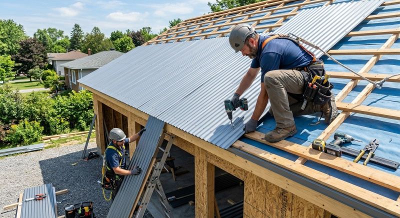 Sheet Roofing Installation in Chesapeake Beach, MD