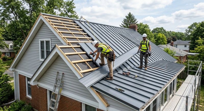 Sheet Roofing Installation in Great Mills, MD
