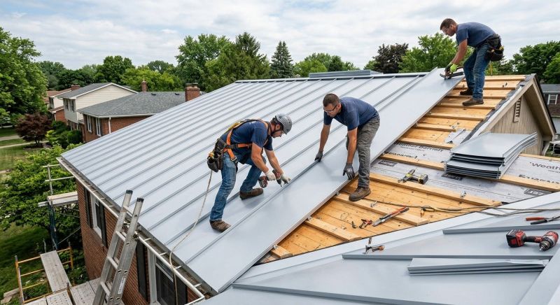 Sheet Roofing Installation in Saint Leonard, MD