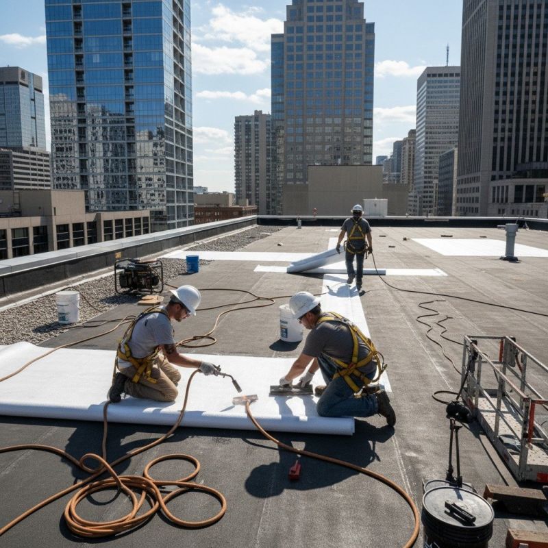 Single Ply Roof Repair in Charles County, MD