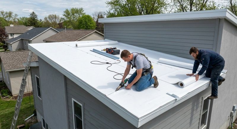 Single Ply Roof Repair in Cheltenham, MD