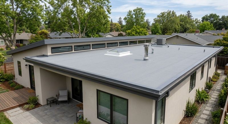 Single Ply Roof Replacement in California, MD