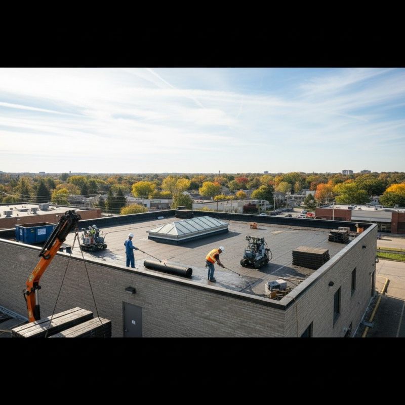 Single Ply Roof Replacement in Prince Frederick, MD