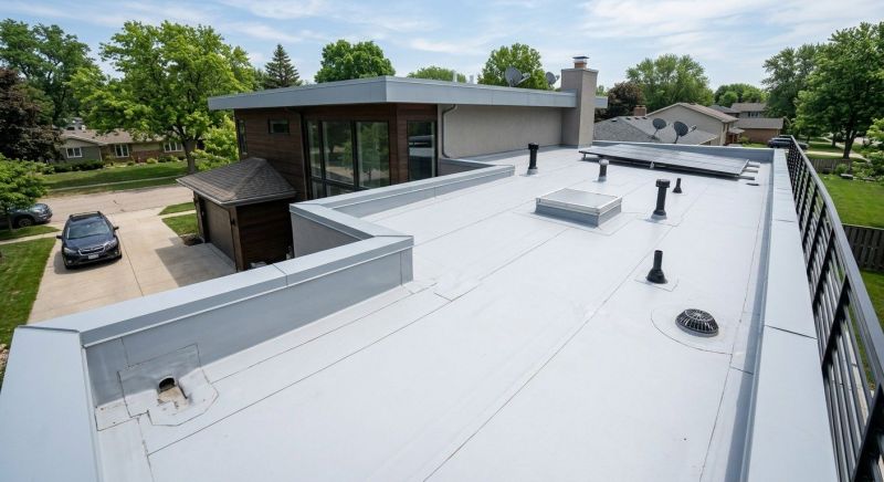 Single Ply Roof Replacement in Owings, MD