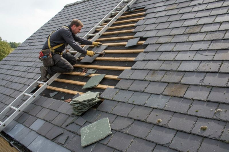 Slate Roof Repair in Lusby, MD