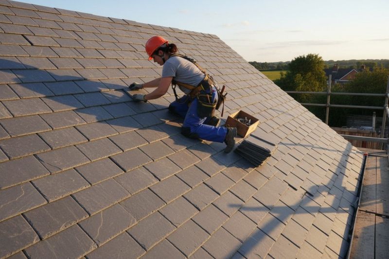 Slate Roof Repair in Owings, MD