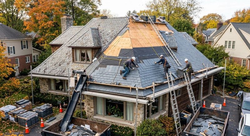 Slate Shingles Repair in Saint Leonard, MD