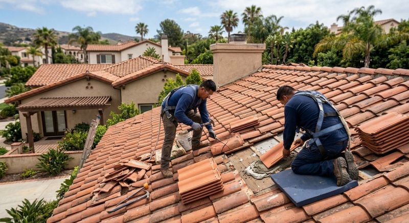 Spanish Tile Roof Repair in Prince Frederick, MD