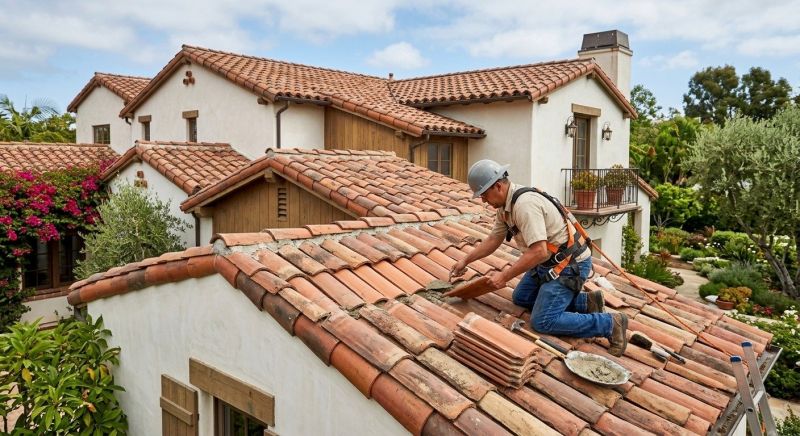 Spanish Tile Roof Repair in Prince Frederick, MD