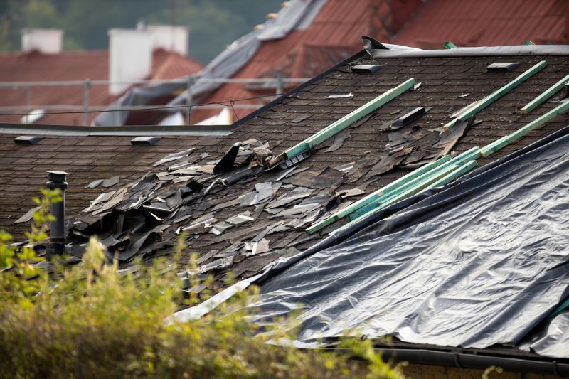 Storm Damage Roof Tarping in Prince Frederick, MD