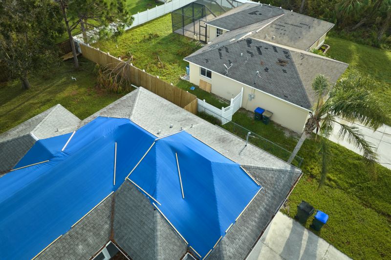 Storm Damage Roof Tarping in Prince Frederick, MD