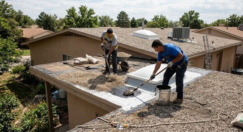 Tar And Gravel Roof Repair in Dunkirk, MD