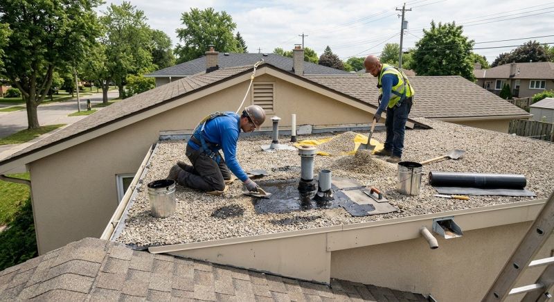 Tar And Gravel Roof Repair in Leonardtown, MD