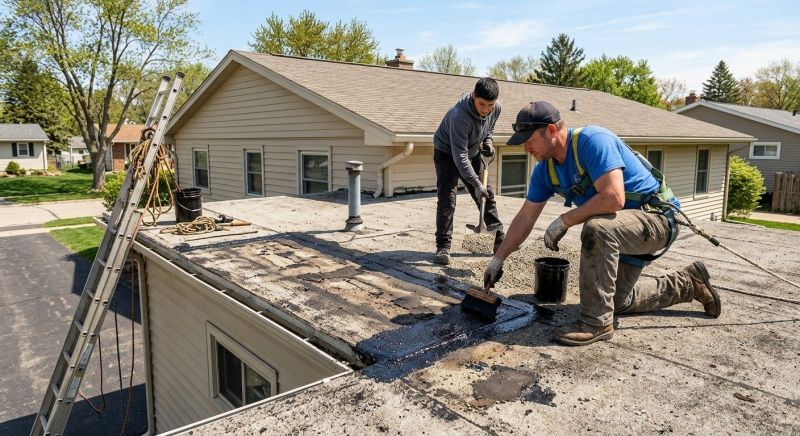 Tar And Gravel Roof Repair in Leonardtown, MD