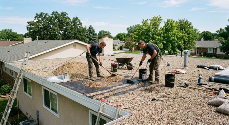 Tar And Gravel Roof Repair in Newburg, MD