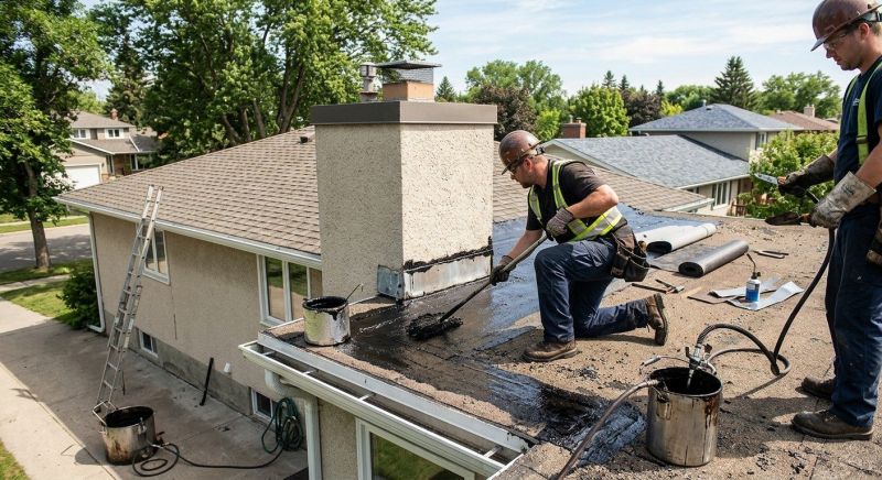 Tar And Gravel Roof Repair in Shady Side, MD