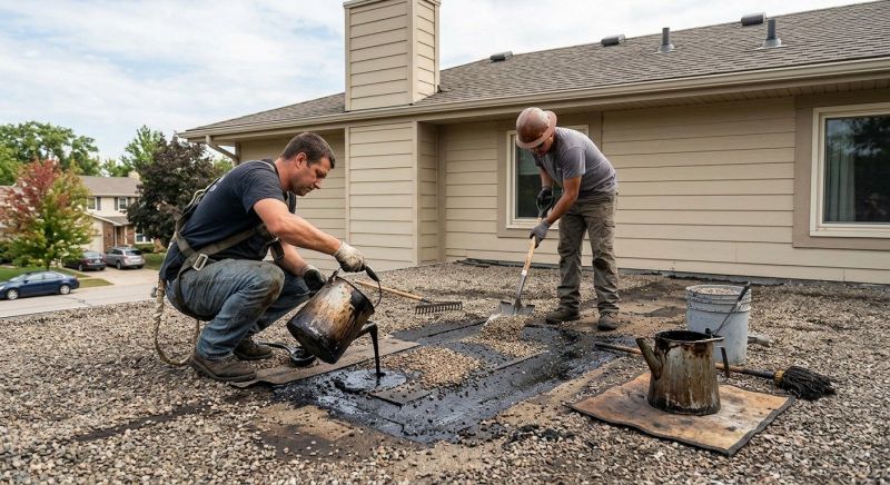 Tar And Gravel Roof Repair in Upper Marlboro, MD