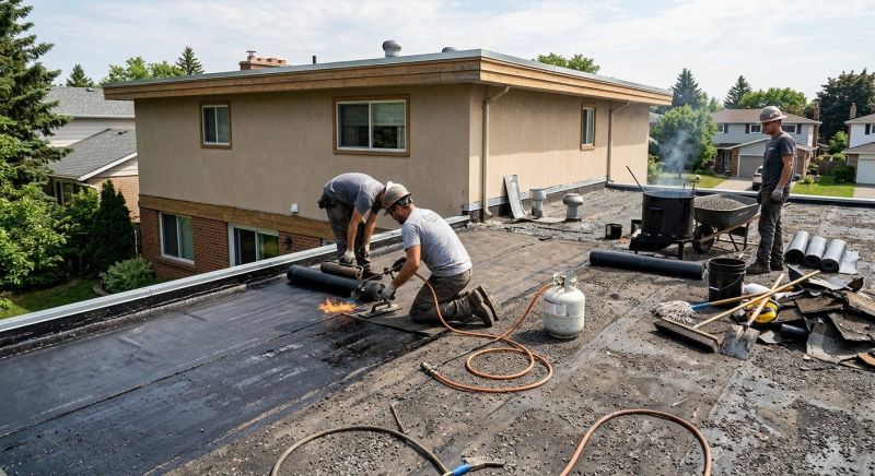 Tar Roof Repair in La Plata, MD