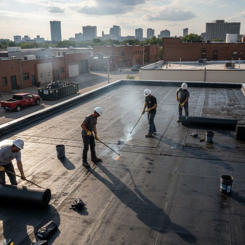 Tar Roof Replacement in Chesapeake Beach, MD