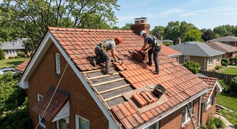Tile Roof Repair in Huntingtown, MD
