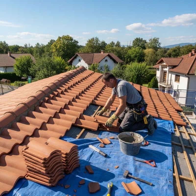 Tile Roof Repair in Lusby, MD