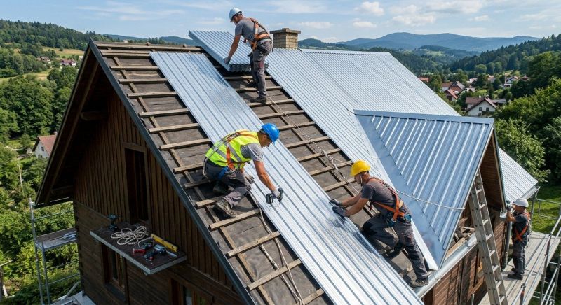 Tin Roof Installation in Waldorf, MD