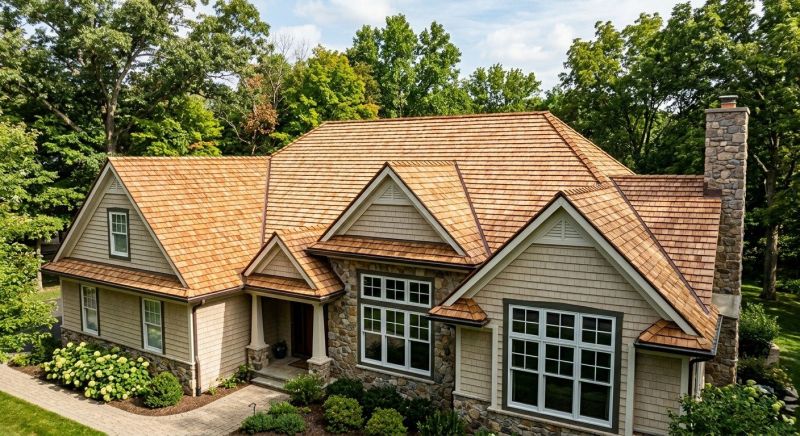 Wood Roofing Installation in Brandywine, MD