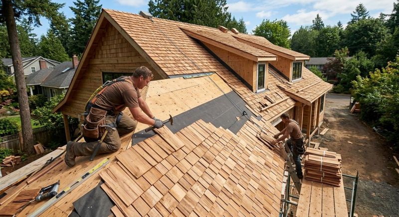 Wood Roofing Installation in California, MD