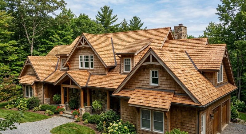 Wood Roofing Installation in Leonardtown, MD