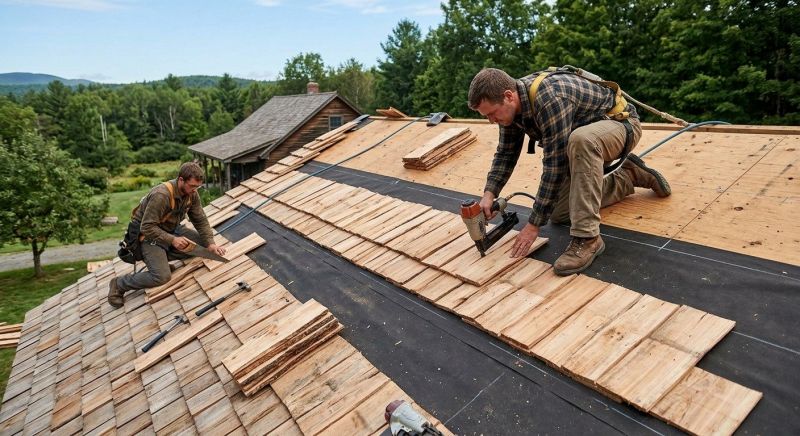 Wood Roofing Installation in Prince Frederick, MD